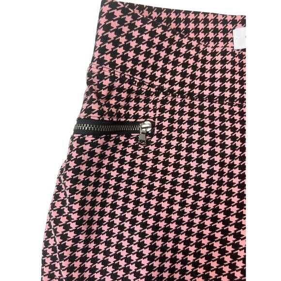 Womens Old Navy Pink and Black Checkered Stevie Leggings Ladies Size Small - Picture 4 of 9